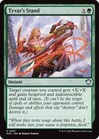 Tyvar's Stand (291) [Commander: Secrets of Strixhaven]
