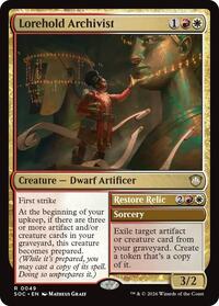 Lorehold Archivist (49) [Commander: Secrets of Strixhaven]