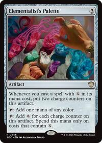 Elementalist's Palette (346) [Commander: Secrets of Strixhaven]