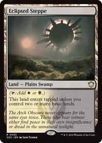 Eclipsed Steppe (53) [Commander: Secrets of Strixhaven]