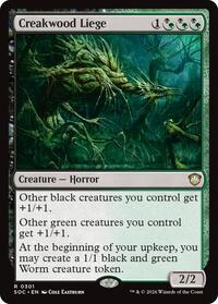 Creakwood Liege (301) [Commander: Secrets of Strixhaven]