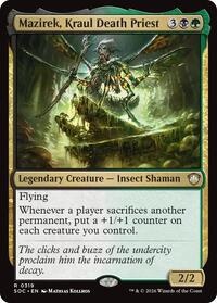 Mazirek, Kraul Death Priest (319) [Commander: Secrets of Strixhaven]