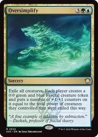 Oversimplify (322) [Commander: Secrets of Strixhaven]