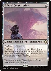 Eldrazi Conscription (131) [Commander: Secrets of Strixhaven]
