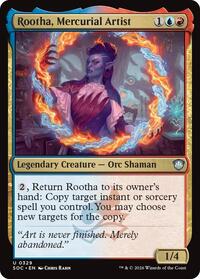 Rootha, Mercurial Artist (329) [Commander: Secrets of Strixhaven]