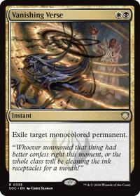 Vanishing Verse (335) [Commander: Secrets of Strixhaven]