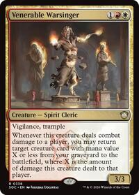 Venerable Warsinger (336) [Commander: Secrets of Strixhaven]