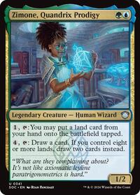 Zimone, Quandrix Prodigy (341) [Commander: Secrets of Strixhaven]