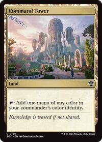 Command Tower (129) [Commander: Secrets of Strixhaven]