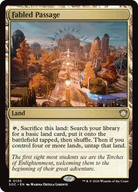 Fabled Passage (130) [Commander: Secrets of Strixhaven]