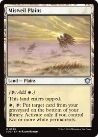 Mistveil Plains (386) [Commander: Secrets of Strixhaven]