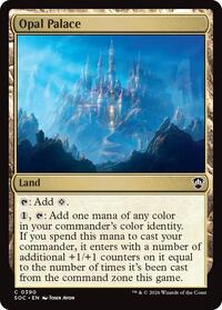 Opal Palace (390) [Commander: Secrets of Strixhaven]