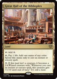 Great Hall of the Biblioplex (257) [Secrets of Strixhaven]