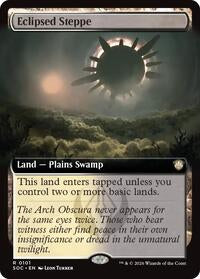 Eclipsed Steppe (Extended Art) (101) [Commander: Secrets of Strixhaven]