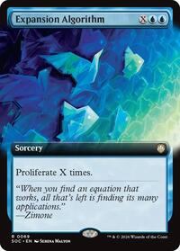 Expansion Algorithm (Extended Art) (69) [Commander: Secrets of Strixhaven]