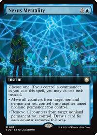 Nexus Mentality (Extended Art) (71) [Commander: Secrets of Strixhaven]