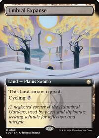 Umbral Expanse (Extended Art) (108) [Commander: Secrets of Strixhaven]