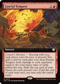 Fateful Tempest (Extended Art) (79) [Commander: Secrets of Strixhaven]