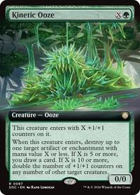 Kinetic Ooze (Extended Art) (87) [Commander: Secrets of Strixhaven]