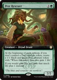 Pest Rescuer (Extended Art) (90) [Commander: Secrets of Strixhaven]