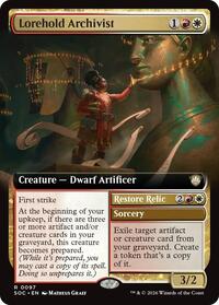 Lorehold Archivist (Extended Art) (97) [Commander: Secrets of Strixhaven]