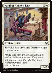Kami of Ancient Law (150) [Commander: Secrets of Strixhaven]