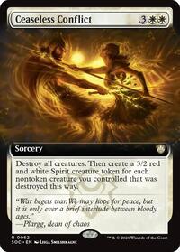 Ceaseless Conflict (Extended Art) (62) [Commander: Secrets of Strixhaven]
