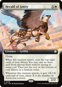 Herald of Amity (Extended Art) (65) [Commander: Secrets of Strixhaven]