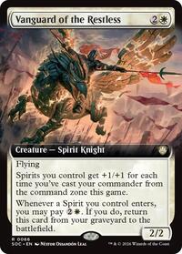 Vanguard of the Restless (Extended Art) (66) [Commander: Secrets of Strixhaven]