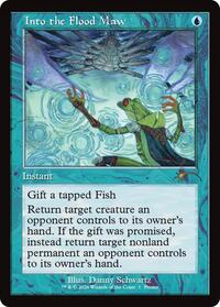 Into the Flood Maw (Retro Frame) (1) [WPN & Gateway Promos]