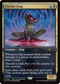 Psychic Frog (49) [Game Day & Store Championship Promos]