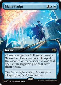 Mana Sculpt (Extended Art) (319) [Secrets of Strixhaven]