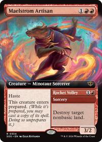 Maelstrom Artisan (Extended Art) (334) [Secrets of Strixhaven]