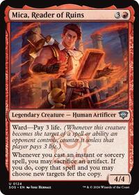 Mica, Reader of Ruins (124) [Secrets of Strixhaven]