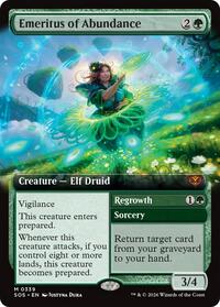 Emeritus of Abundance (Extended Art) (339) [Secrets of Strixhaven]