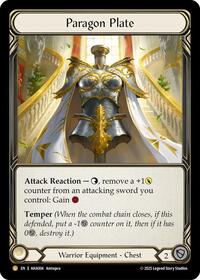 Paragon Plate (AHA004) [Armory Deck Origins: Hala]