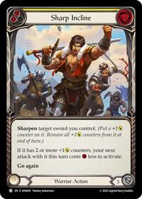 Sharp Incline (Yellow) (AHA018) [Armory Deck Origins: Hala]
