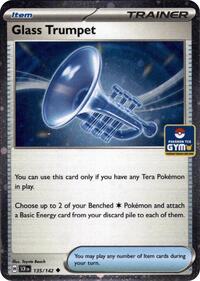 Glass Trumpet (Gym Stamp Asia Exclusive) (135/142) [Miscellaneous Cards & Products]