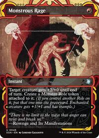 Monstrous Rage (45) [Secrets of Strixhaven: Mystical Archive]