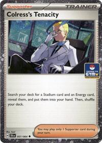 Colress's Tenacity (Gym Stamp Asia Exclusive) (057/064) [Miscellaneous Cards & Products]