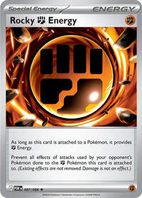 Rocky Fighting Energy - 087/088 (Non-Holo) (087/088) [Deck Exclusives]