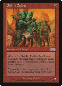 Goblin Cadets (189) [Urza's Saga]