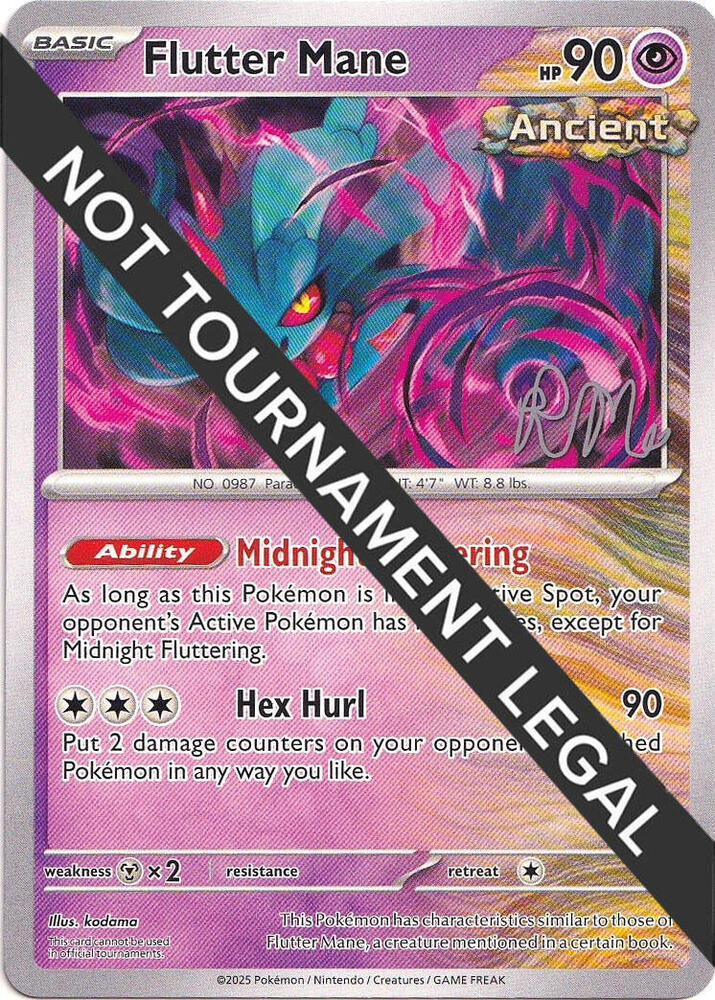 Flutter Mane - 2025 (Riley McKay) [World Championship Decks]