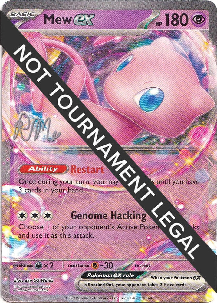 Mew ex - 2025 (Riley McKay) [World Championship Decks]