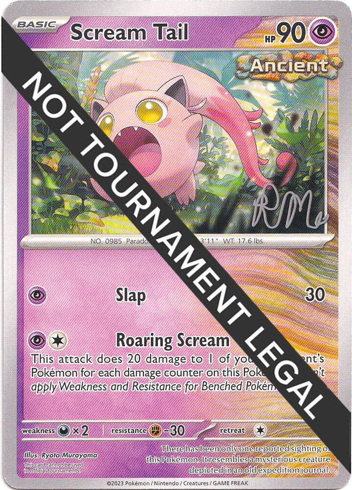 Scream Tail - 2025 (Riley McKay) [World Championship Decks]
