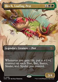 Blech, Loafing Pest (Borderless) (298) [Secrets of Strixhaven]