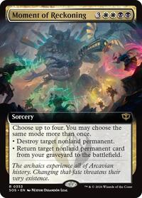 Moment of Reckoning (Extended Art) (353) [Secrets of Strixhaven]