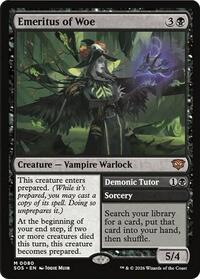 Emeritus of Woe (80) [Secrets of Strixhaven]