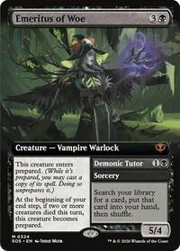 Emeritus of Woe (Extended Art) (324) [Secrets of Strixhaven]