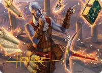 Dig Site Inventory Art Card (Gold-Stamped Signature) (2) [Art Series: Secrets of Strixhaven]